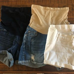 Maternity Shorts Bundle of 3 - size small
